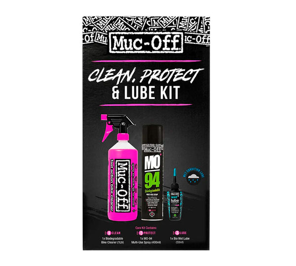 Kit de limpieza MUC-OFF Clean Protect & Lube Kit