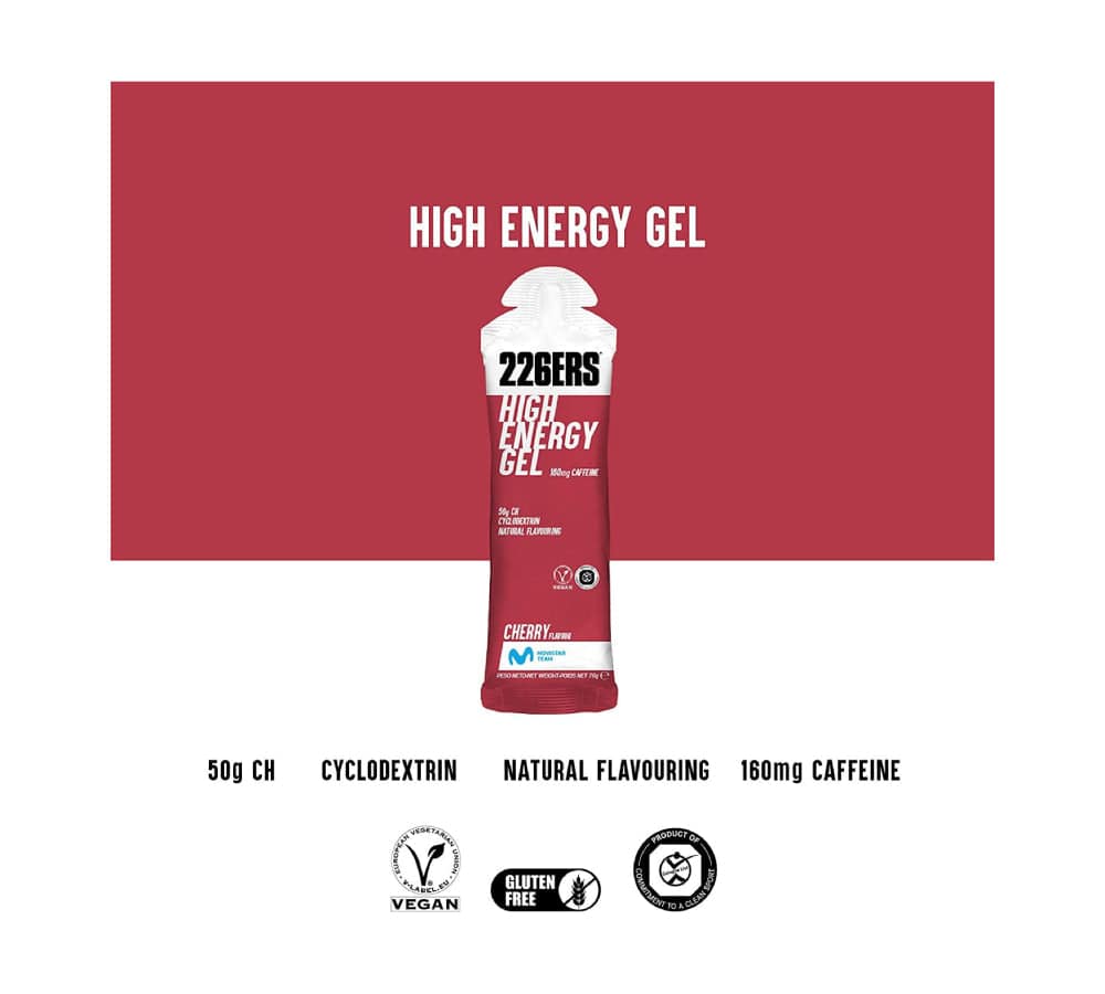 Gel Energetico 226ERS High Energy Cherry - Tienda de bicicletas | Criterium BCN
